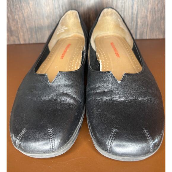 Naturalizer Flats Women’s Size 6.5M Black Leather Slip On Rubber Sole Comfort - Picture 7 of 7